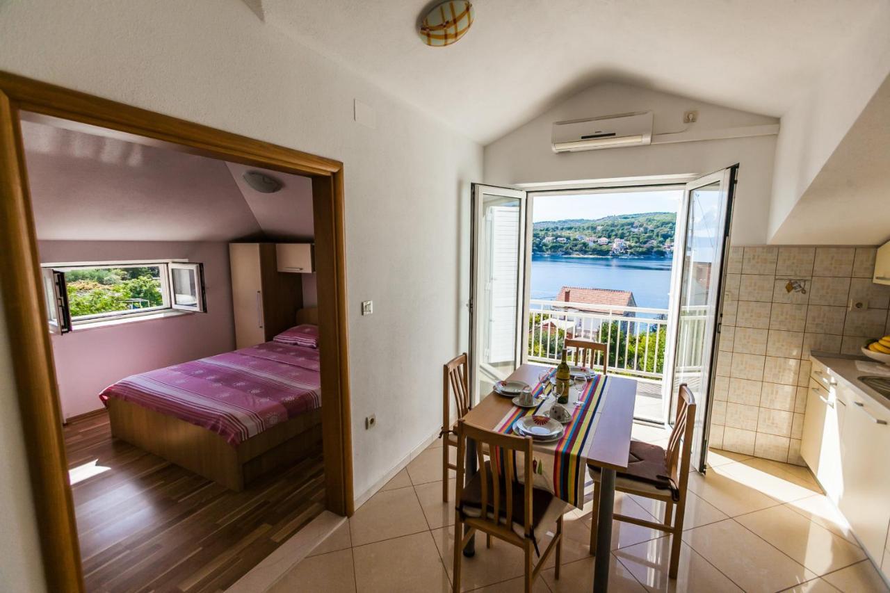 Sea View Apartment Sumartin Bagian luar foto