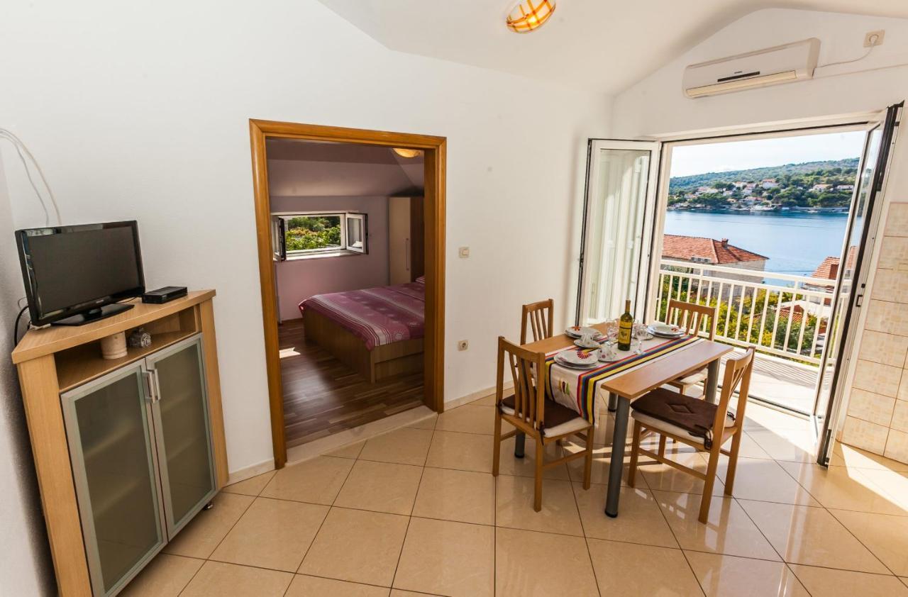 Sea View Apartment Sumartin Bagian luar foto